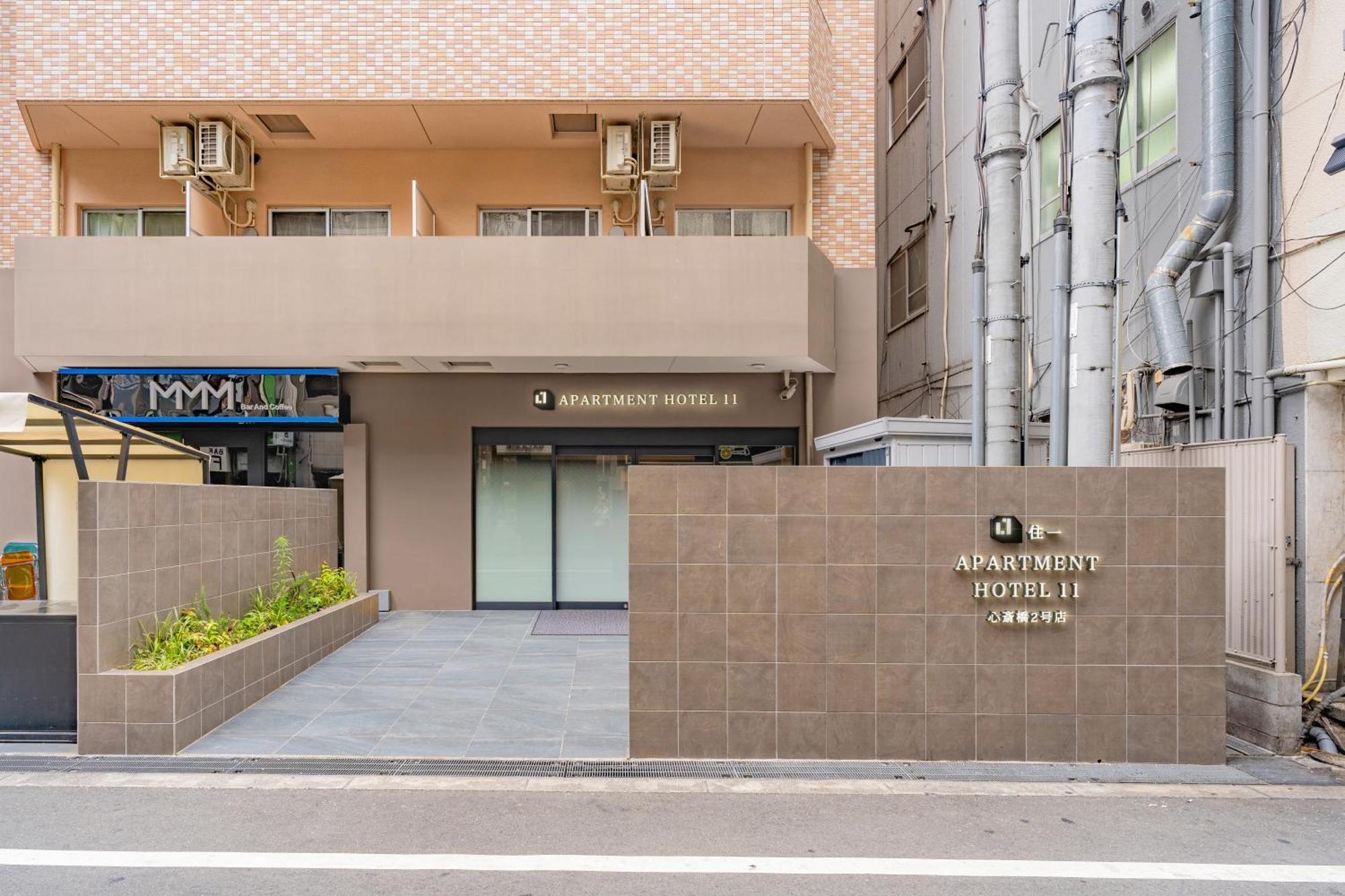 Apartment Hotel 11 Shinsaibashi 2 Ōsaka Exterior foto